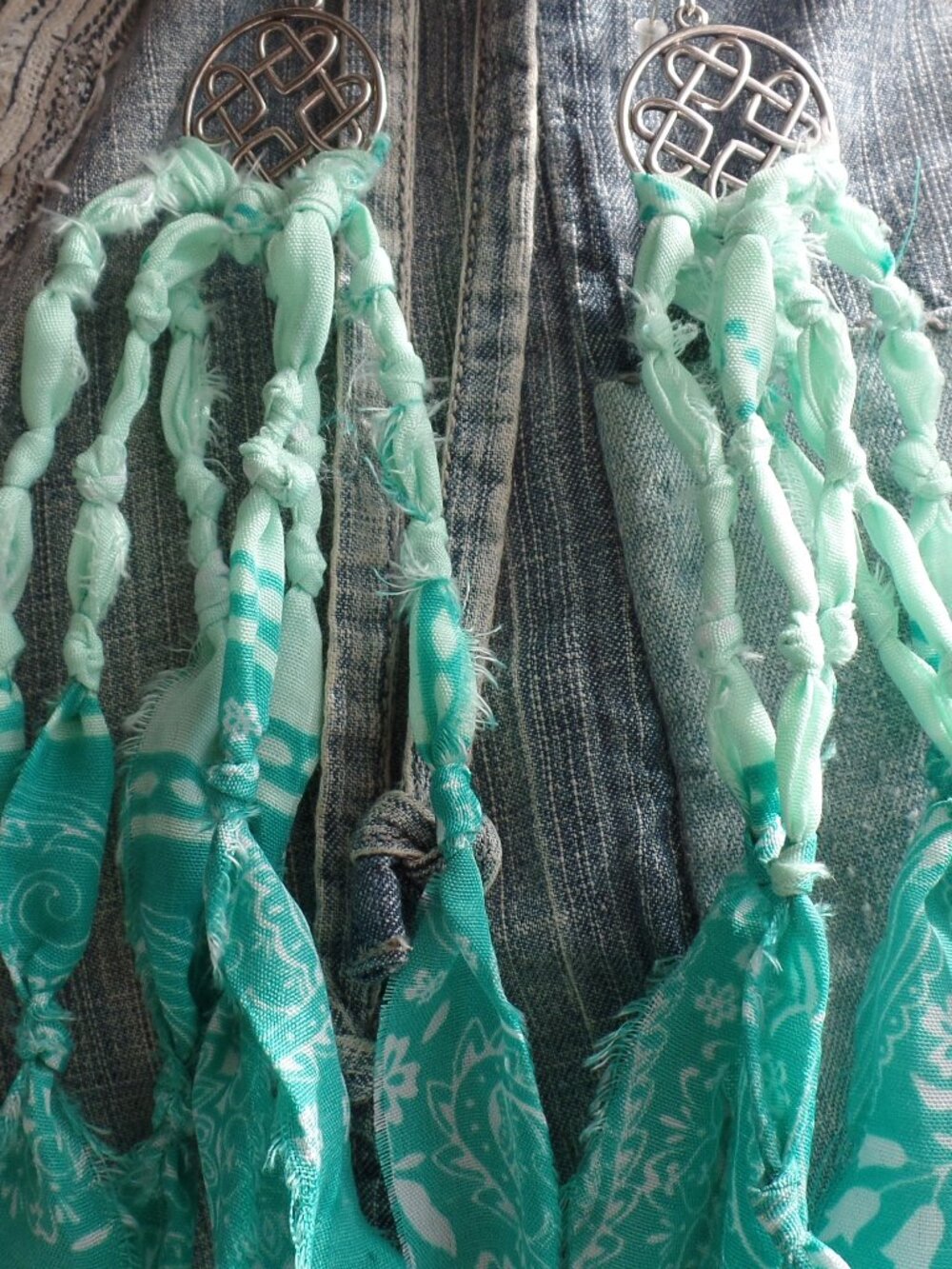 Hand Crafted SWAG Earrings CELTIC - Picture 3 of 7